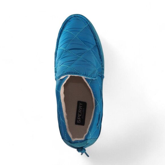 Sperry Moc-Sider Quilted Nylon Casual Shoes Blue STS23794 Men's 8M - Picture 9 of 11